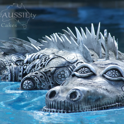 Sugar Geeks Steampunk Claboration 2015 Crocodile / Alligator Sugar Geeks Steampunk Claboration 2015 Crocodile / Alligator