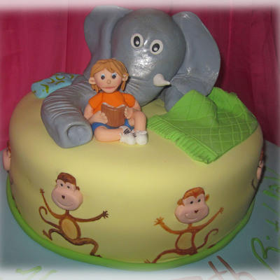 Eight Silly Monkeys Cake Eight Silly Monkeys Cake