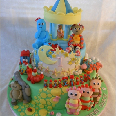 A Birthday Cake I Made For My Cousin's 1St Birthday A Few Weeks Ago A Birthday Cake I Made For My Cousin's 1St Birthday A Few Weeks Ago