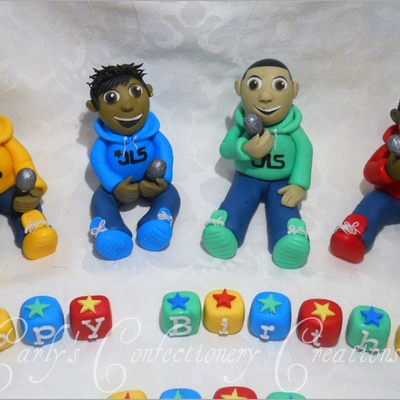Edible Handcrafted Jls Cake Toppers Edible Handcrafted Jls Cake Toppers