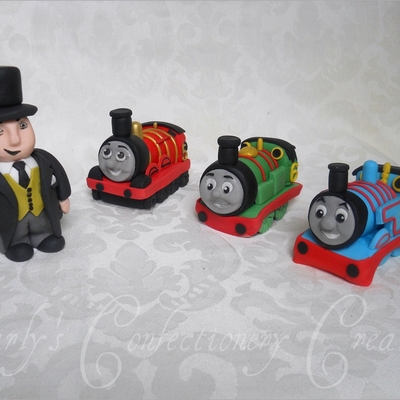 Edible Handcrafted Thomas The Tank Engine Cake Topper Edible Handcrafted Thomas The Tank Engine Cake Topper