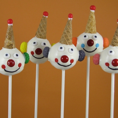 Happy Clown Cake Pops Happy Clown Cake Pops