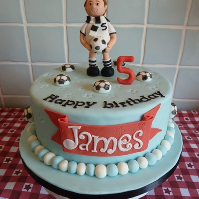 Football Birthday Cake Football Birthday Cake
