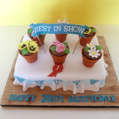 Gardening 70Th Birthday Cake Gardening 70Th Birthday Cake