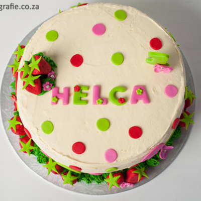 Strawberry Shortcake Themed Cake Vanilla Sponge With Rose Buttercream Filling And Buttercream Icing Strawberries And Other Other Accents Strawberry Shortcake Themed Cake Vanilla Sponge With Rose Buttercream Filling And Buttercream Icing Strawberries And Other Other Accents