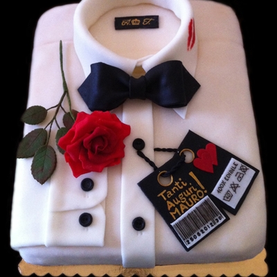 My Name Is Bond... James Bond's Shirt Cake... ;-D My Name Is Bond... James Bond's Shirt Cake... ;-D