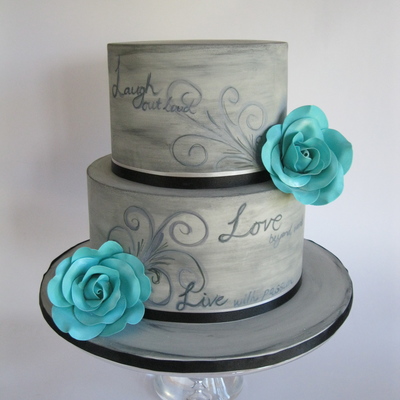I Made This Cake For A Raffle To Raise Money For A Lady Who Had Been Diagnosed With Ovarian Cancer Since Seeing Three Little Blackbirds Fu... I Made This Cake For A Raffle To Raise Money For A Lady Who Had Been Diagnosed With Ovarian Cancer Since Seeing Three Little Blackbirds Fu...