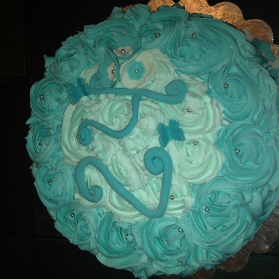 Rosette Cake Rosette Cake