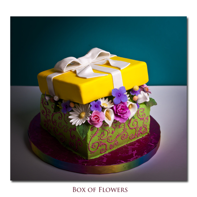 Did This Cake For A Freind Who Had Just Lost Her Husband Wanted To Brighten Her Birthday Spirits A Little Top Of Box Is A Dummy Cake The B... Did This Cake For A Freind Who Had Just Lost Her Husband Wanted To Brighten Her Birthday Spirits A Little Top Of Box Is A Dummy Cake The B...