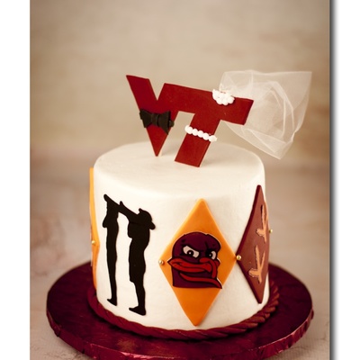 This Was Actually A Cake The The Brides Father Ordered To Surprise His Daughter The Bride And Groom Both Played In The Marching Virginians... This Was Actually A Cake The The Brides Father Ordered To Surprise His Daughter The Bride And Groom Both Played In The Marching Virginians...