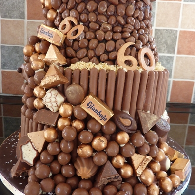 Large 60Th Chocolate Cake Large 60Th Chocolate Cake