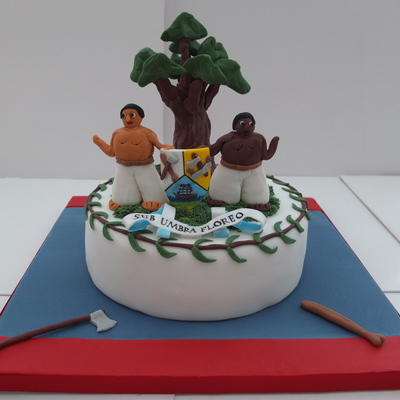 Belize Flag Birthday Cake Tools Should Be Over The Shoulders But Ran Out Of Time Before I Figured Out How To Do Do That Belize Flag Birthday Cake Tools Should Be Over The Shoulders But Ran Out Of Time Before I Figured Out How To Do Do That
