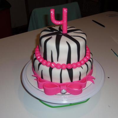 Pink Zebra Cake Pink Zebra Cake