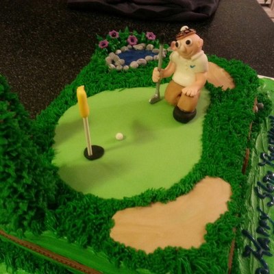 Golf Cake Golf Cake