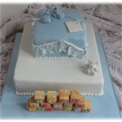 Christening Cake For Ryan Christening Cake For Ryan
