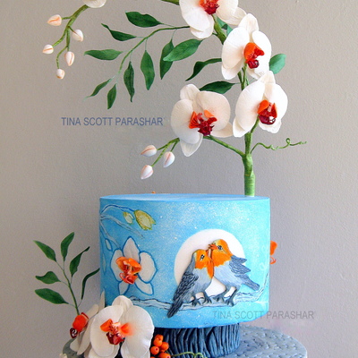 Winter Love - Orchids (My Gold Entry For 21St Woc) Winter Love - Orchids (My Gold Entry For 21St Woc)
