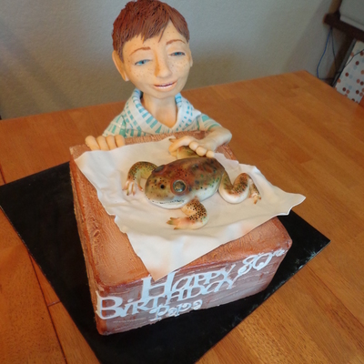 Little Boy And His Toad Little Boy And His Toad