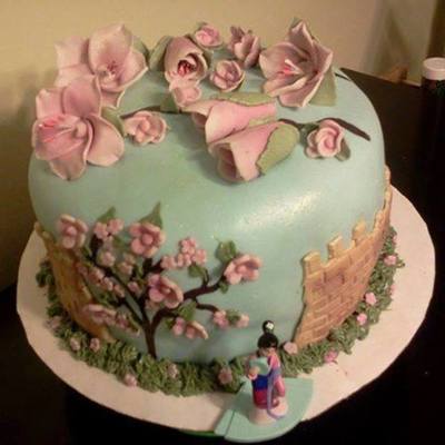 My Mulan Cake For My Nieces 4Th Birthday Yellow Cake With Strawberries And Cream Cheese Filling Cake Is Mmf With 5050 Mmfgum Paste J My Mulan Cake For My Nieces 4Th Birthday Yellow Cake With Strawberries And Cream Cheese Filling Cake Is Mmf With 5050 Mmfgum Paste J