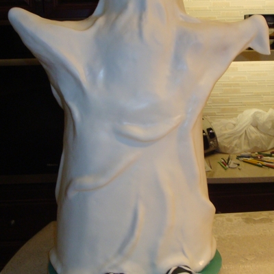 Child In Ghost Costume. Child In Ghost Costume.