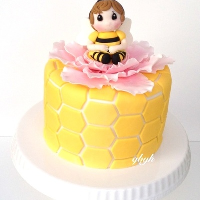 A Bumble Cake For A Sweet Little Girl Thanks To Mayen Of Way Beyond Cakes For The Precious Moments Tutorial A Bumble Cake For A Sweet Little Girl Thanks To Mayen Of Way Beyond Cakes For The Precious Moments Tutorial