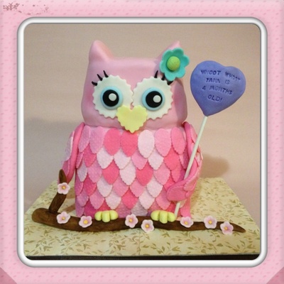 Owl Cake Owl Cake