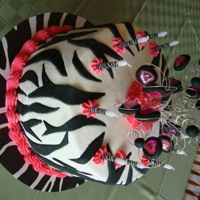 My First Zebra Cake! My First Zebra Cake!