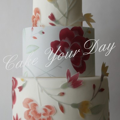 Pink Flowers Novelty Cake Decorations Made Of Wafer Paper Roze Bloemen Taart Decoraties Gemaakt Van Ouwel on Cake Central