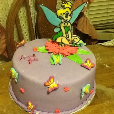 Im Pretty New To Cake Decorating And This Was My First Attempt At Doing A Royal Icing Transfer on Cake Central