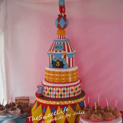 Molly's Big Top Event Cake Molly's Big Top Event Cake