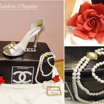 Chanel Shoe Cake Chanel Shoe Cake
