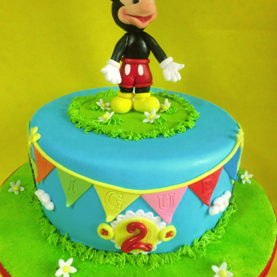 Mickey Mouse Cake Mickey Mouse Cake