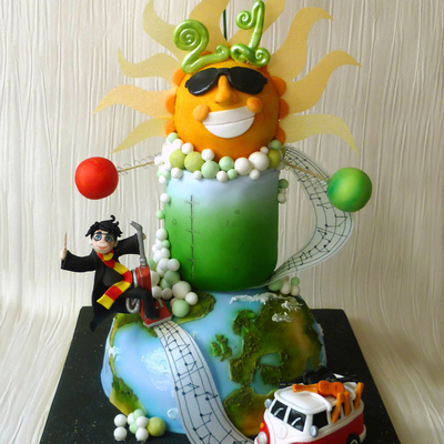 Crazy 21St Birthday Cake! Crazy 21St Birthday Cake!