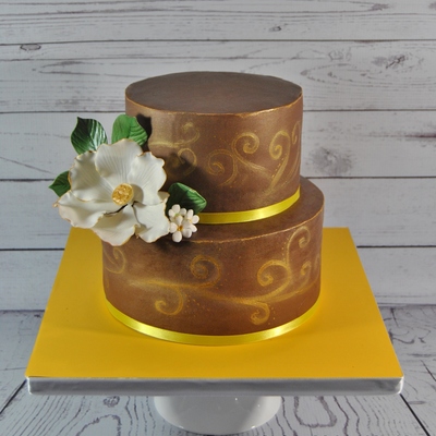 Gold And Semi Naked Cakeno Fondantthis Is My Last Cake For Year 2014 Its A Chocolate Cake Covered With Milk Chocolate Ganache I Call It Gold And Semi Naked Cakeno Fondantthis Is My Last Cake For Year 2014 Its A Chocolate Cake Covered With Milk Chocolate Ganache I Call It