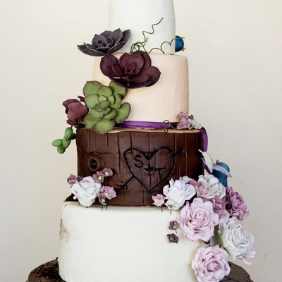 Woodland Theme Wedding Cake! Woodland Theme Wedding Cake!