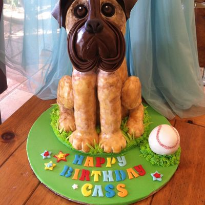 A Young Autistic Boy Wanted A Cake From His Favorite Movie The Sandlot I Made The Head Of The English Mastiff And The Legs And Tail Out A Young Autistic Boy Wanted A Cake From His Favorite Movie The Sandlot I Made The Head Of The English Mastiff And The Legs And Tail Out