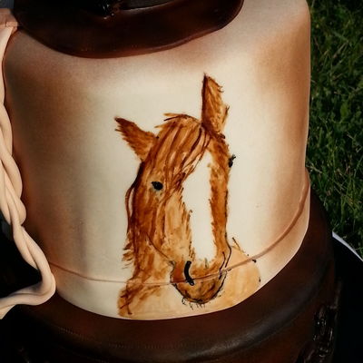 Western Cake For A Horse Rancher Whos Turning 40 His Wife Loves Chocolate So Its Chocolate Cake With Rich Chocolate Buttercream And Cho Western Cake For A Horse Rancher Whos Turning 40 His Wife Loves Chocolate So Its Chocolate Cake With Rich Chocolate Buttercream And Cho
