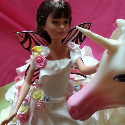 Barbie Dress Cake Chocolate Cake With Cookie Dough Icing My Daughter Insisted That There Needed To Be A Horse In The Cake So Her White Barbie Dress Cake Chocolate Cake With Cookie Dough Icing My Daughter Insisted That There Needed To Be A Horse In The Cake So Her White