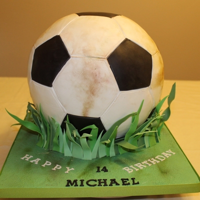 Football (Soccer) Cake Football (Soccer) Cake
