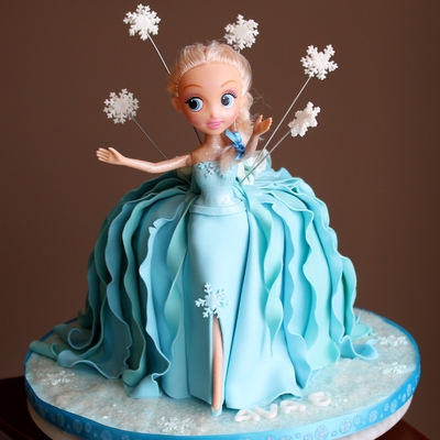 Elsa Frozen Cake Elsa Frozen Cake