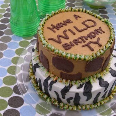 Wild Animal Cake Wild Animal Cake