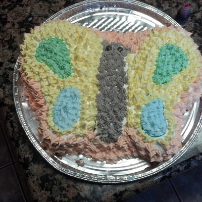 This Is A Birthday Cake That I Did For My Daughters 6Th Birthday This Is Ice Cream Cake Made With Cookis N Cream And Chocolate Ice Cream on Cake Central