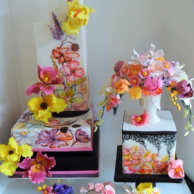 Hand Painted Cakes Hand Painted Cakes