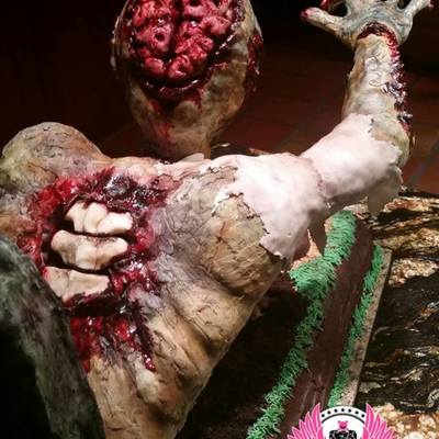 Scary Zombie Cake Scary Zombie Cake