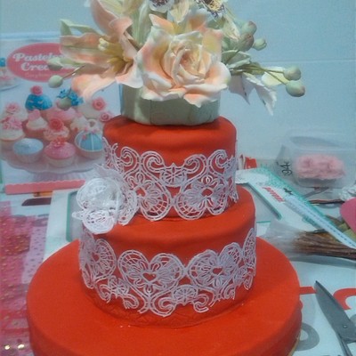 Red Wedding Cake Red Wedding Cake