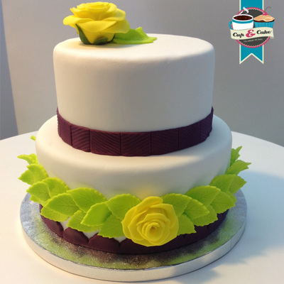 Simple But Elegant Wedding Cake Simple But Elegant Wedding Cake