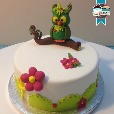 Little Cute Owl Cake Little Cute Owl Cake