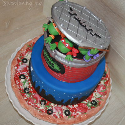 Ninja Turtles Cake For Aris' 1St Birthday Ninja Turtles Cake For Aris' 1St Birthday