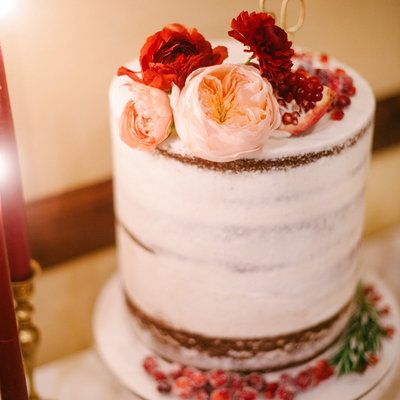 Winter Berry Buttercream Cake on Cake Central
