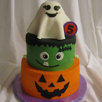 Halloween Birthday Cake Halloween Birthday Cake