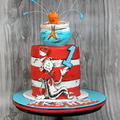 Dr Seuss Cat In The Hat Cake Dr Seuss Cat In The Hat Cake